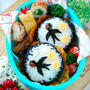 キャラ弁☆つばめデコおにぎり弁当（中級）