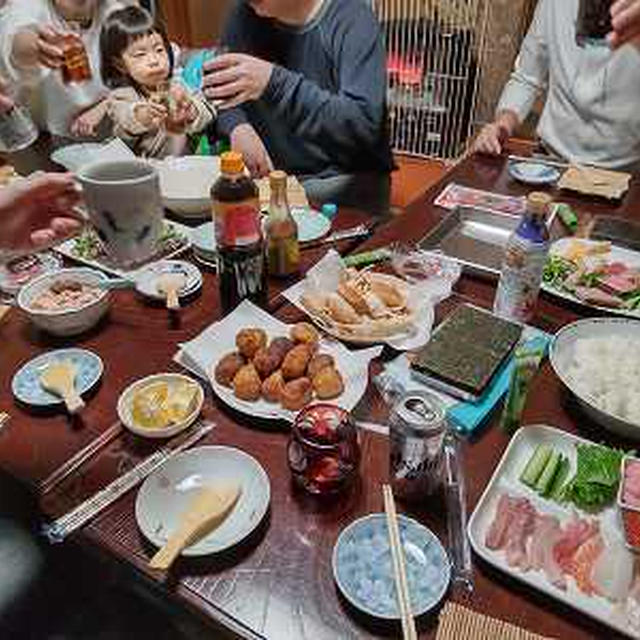 孫ちゃんの２歳の誕生会。動物園