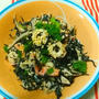 ひじきと野菜のごまマヨネーズ和え