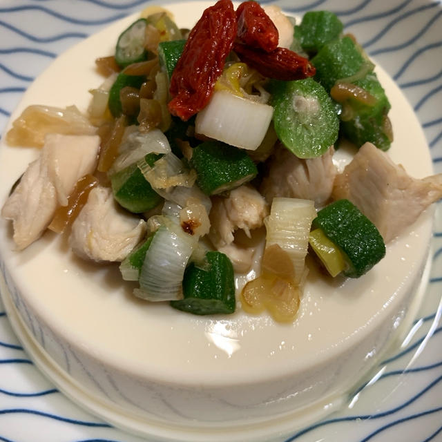 お豆腐具沢山のせ