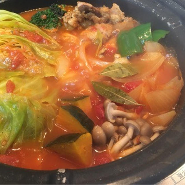 トマト鍋。