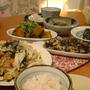 シーミーの残りで豪華食卓に♪