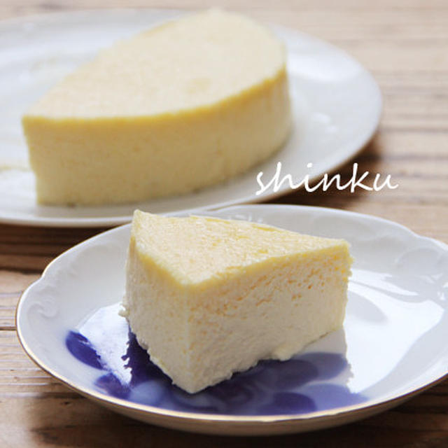 混ぜて焼くだけとろけるチーズケーキ By Shinkuさん レシピブログ 料理ブログのレシピ満載