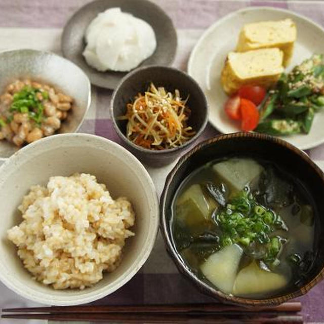 塩麹で朝ごはん♪