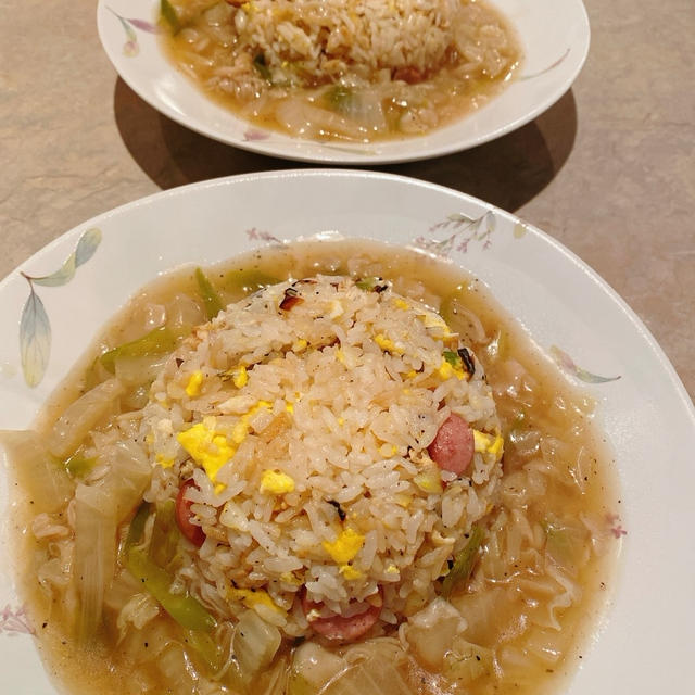 餡かけチャーハン