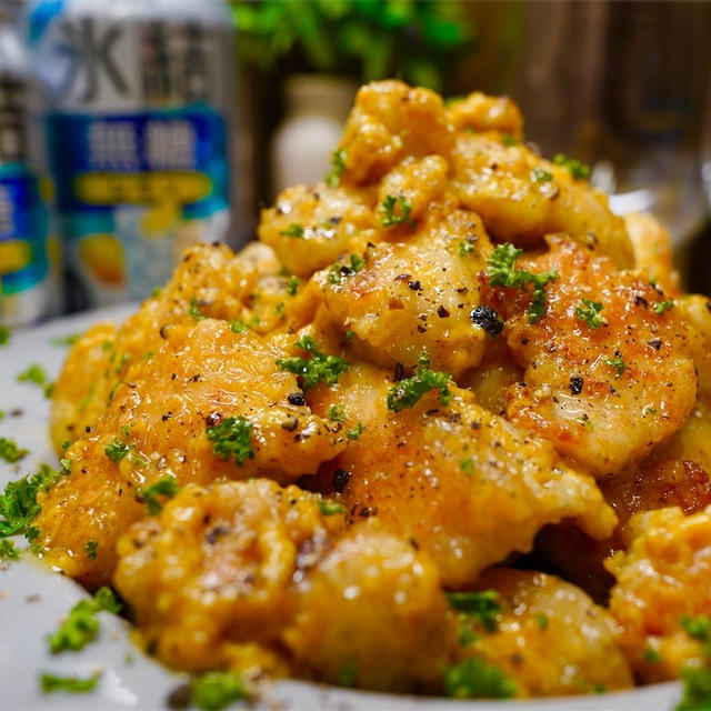 【レシピ】鶏むね肉のカレーチーズマヨ