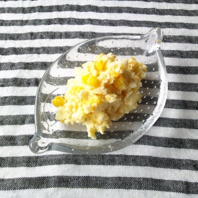 とうもろこし入りのポテトサラダ　レシピブログさんのフーディストノートにレシピが掲載されました