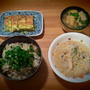 朝ごはん。