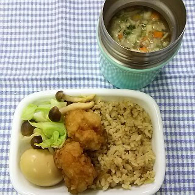 鶏まみれの弁当(笑)