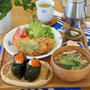 アジフライ定食