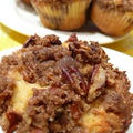 ピーカンクラムマフィン　Pecan Crumb Muffins