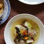 タイ風 豚挽肉と豆腐のスープ