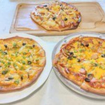 パンの先生のちゃんとしないごはん【ピザ】