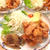 塩味の鶏の唐揚げで晩御飯