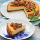 簡単＊キャラメルナッツ載せベイクドチーズケーキ