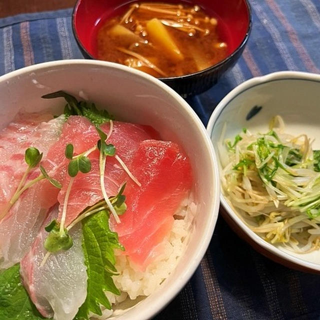 もうガマンしない！&海鮮どんぶり