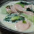 青梗菜と魚肉ソーセージの中華風シチュー