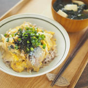 【料理リレー】すぐできる！サバ缶の卵とじ丼