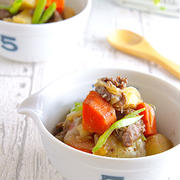 10分で煮物を美味しくする3つの魔法！フライパンで作る♪コク旨♡スピード肉じゃが《簡単★時短》