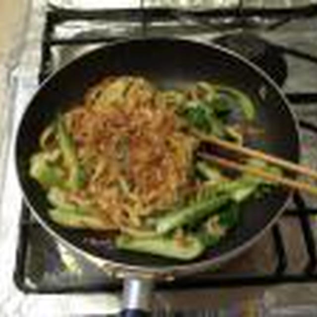 坦々焼うどん　　作り方とレシピ