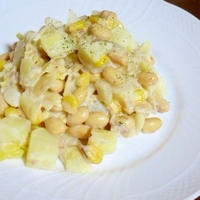 キューピー バターミルクランチドレッシング★大豆と色々お野菜のサラダ