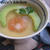 ぷりぷりぷるん♪海老アボ豆乳茶碗蒸し、ほんのりエスニック餡。