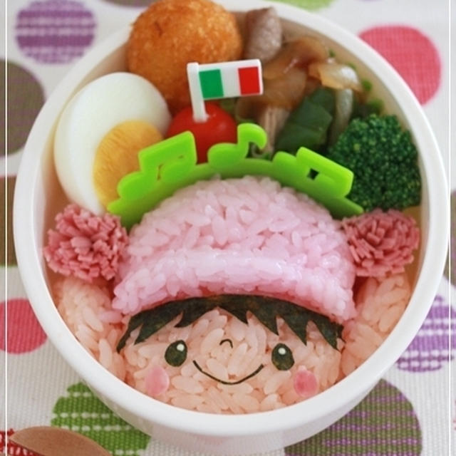 運動会、頑張って！のお弁当