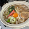 【真冬日の昼ごはん 鍋焼きうどん】&【肉蕎麦】昨日今日の三太郎 昼ごはんです。