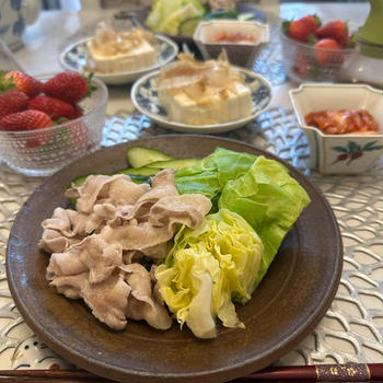 冷しゃぶ✨で✨お家ごはん✨