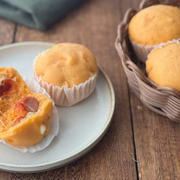 ピザまん風米粉蒸しパン＊次男のおもしろ迷言集