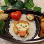 バレンタイン♡おさるさん弁当