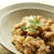 きょうのランチ　焦がし味噌マヨの納豆チャーハン