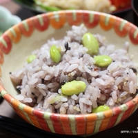 【ぎふベジ】えだまめ編②　～　夏の定番炊きこみご飯　基本の枝豆（えだまめ）ご飯。