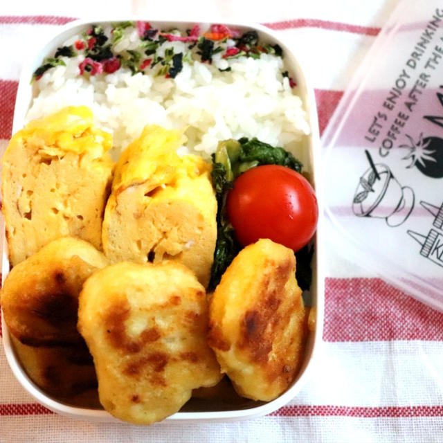 色が丸かぶり夫弁当☆夕方はPTA でした