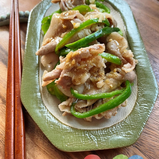 ご飯が進む！【豚肉とピーマンの味噌炒め】