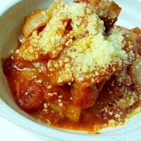 濃厚トマトとチキンの煮込み