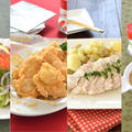 【レシピ】お手軽クリスマスにおすすめメニュー☆鶏肉２品・サーモンサラダ・オニオンスープ