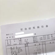 至急結果報告書（人間ドック）
