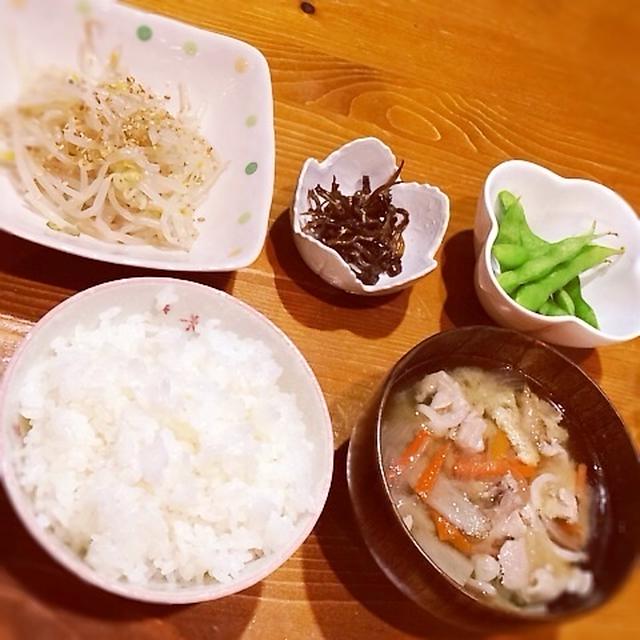 今日の晩御飯