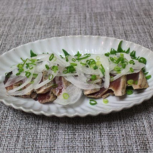 野菜炒め・かつおのたたき・たけのこの煮物・大根の明太サラダ・・・４品♪