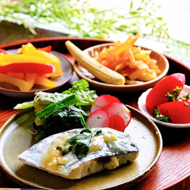 万能トースター調理でさわらの木の芽味噌