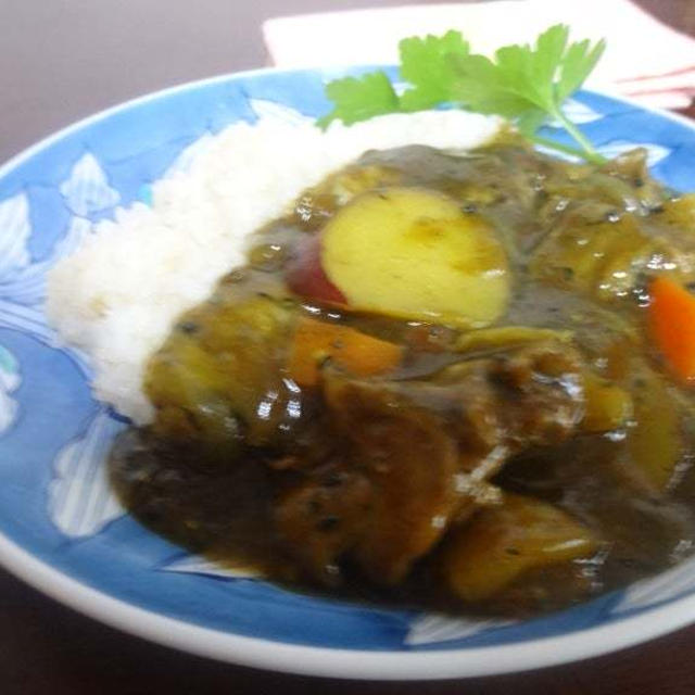 ほくほく美味しい黒ゴマカレー