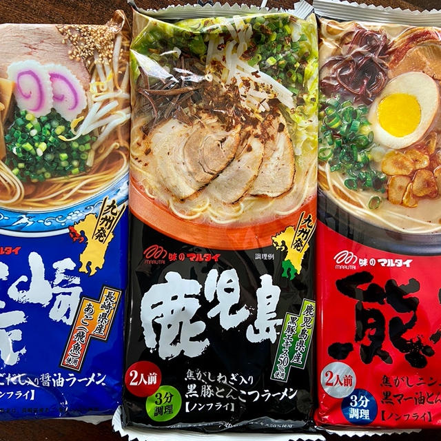 寒い日はピリ辛ラーメン　マルタイ愛❣️