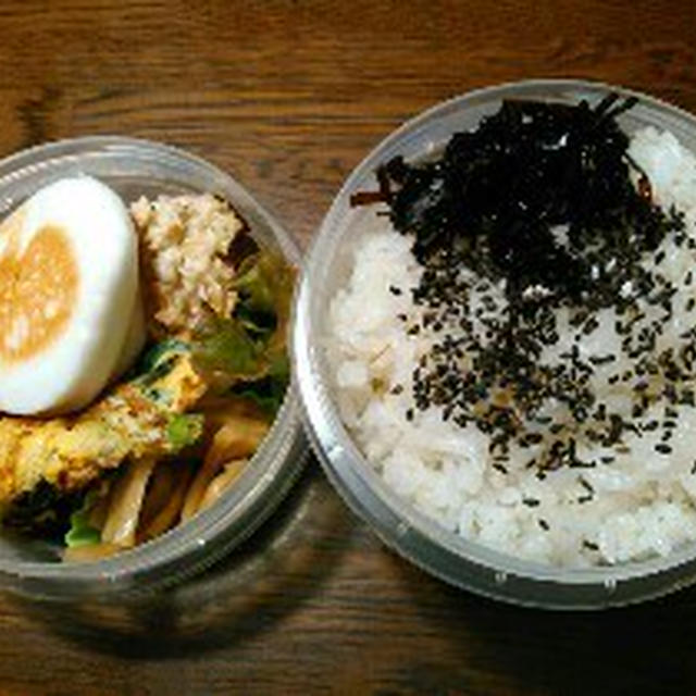 最近のお弁当
