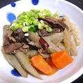 ★牛肉とごぼうのピリ辛煮★ by mimikoさん