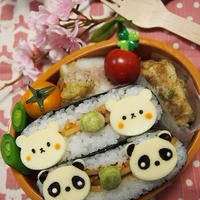 デコおにぎらず❤レンコンのきんぴらとチーズのおにぎらず＆お握らずのための塩のり