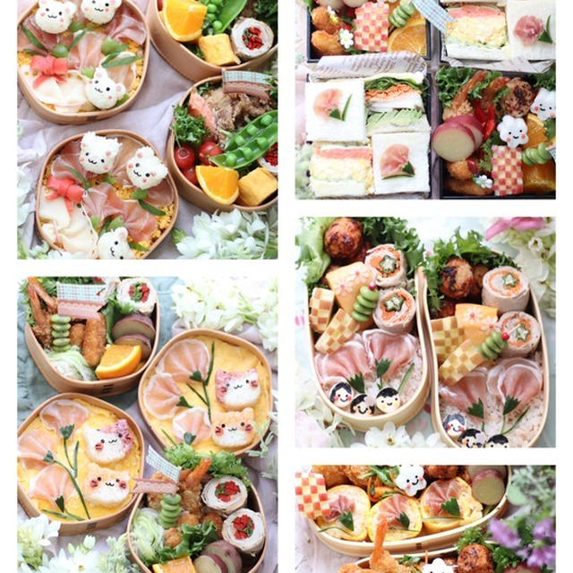 【お弁当】5月9日～13日のお弁当日記。（カーネーションの1週間）と　歩き遠足。