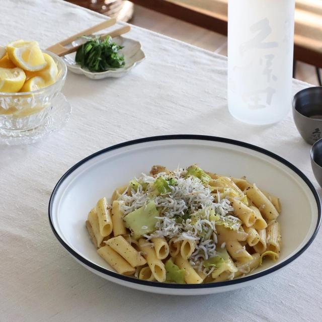 しらすと春キャベツのおつまみパスタ（レシピあり）