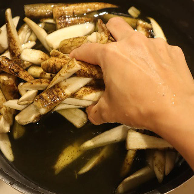 面倒くさくない！くせになる！ごぼうの料理の仕方。