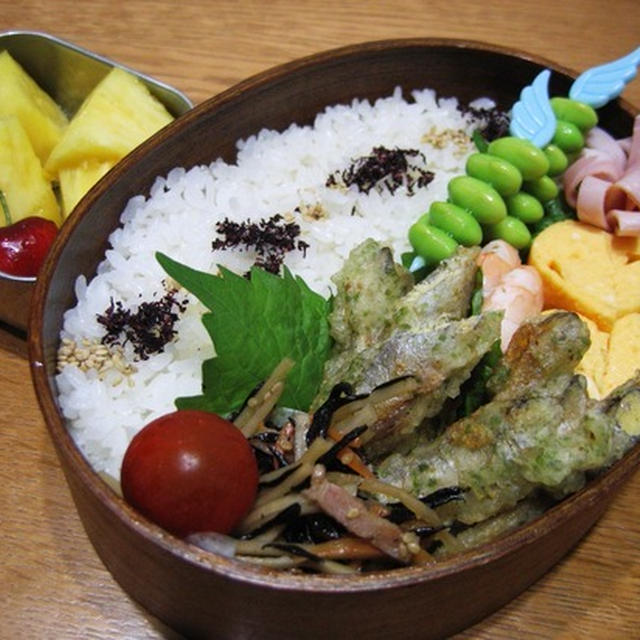 父の日にクッキー作り、お弁当2日分